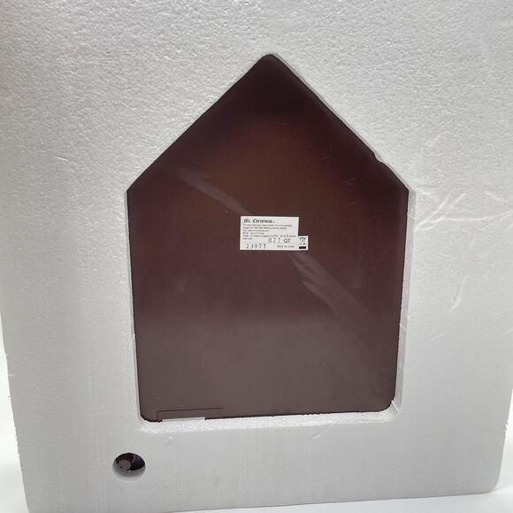 Old World Advent House Animated Lighted & Musical Christmas Holiday Working - Picture 4 of 7